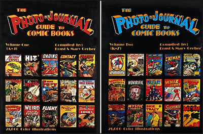 PHOTO JOURNAL GUIDE TO COMIC BOOKS Set Volumes 1 & 2