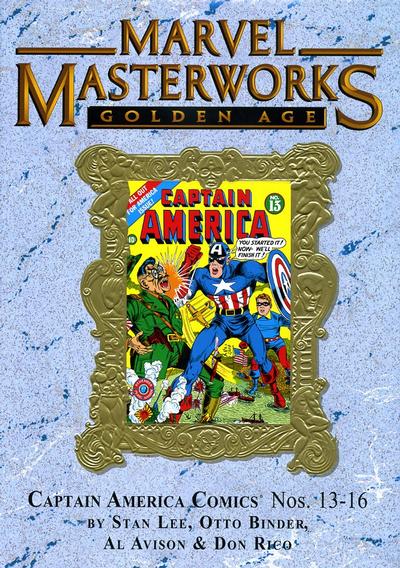 MARVEL MASTERWORKS GOLDEN AGE CAPTAIN AMERICA 6 Volume Set