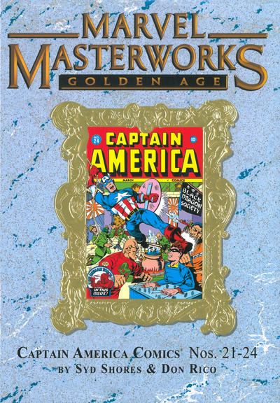 MARVEL MASTERWORKS GOLDEN AGE CAPTAIN AMERICA 6 Volume Set