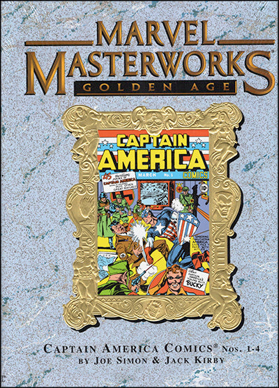 MARVEL MASTERWORKS GOLDEN AGE CAPTAIN AMERICA 6 Volume Set