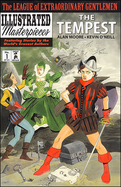 LEAGUE OF EXTRAORDINARY GENTLEMEN The Tempest, Issues #1-4 & 6