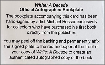 WHITE: A DECADE Signed
