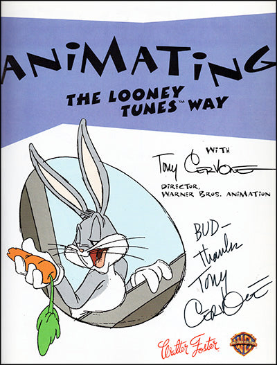ANIMATING THE LOONEY TUNES WAY Signed