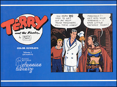 TERRY AND THE PIRATES COLOR SUNDAYS VOLUME 1 1934-1935