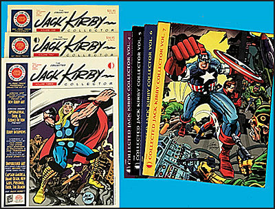 THE COLLECTED JACK KIRBY COLLECTOR 1-7 SET