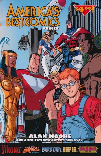 AMERICA'S BEST COMICS & PRIMER TOP TEN THE FORTY-NINERS Three Book Set