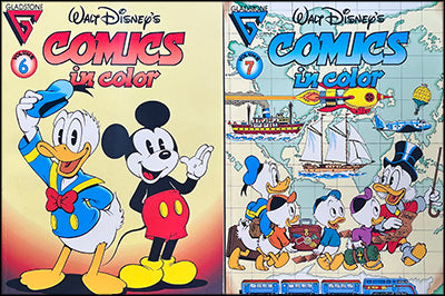 WALT DISNEY'S COMICS IN COLOR Volumes 1-7