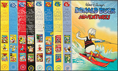 THE CARL BARKS LIBRARY OF DONALD DUCK ADVENTURES IN COLOR #17-24