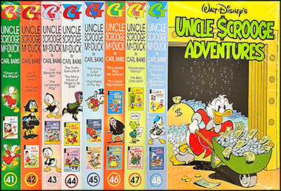 WALT DISNEY'S UNCLE SCROOGE ADVENTURES (Uncle Scrooge McDuck) #41-48