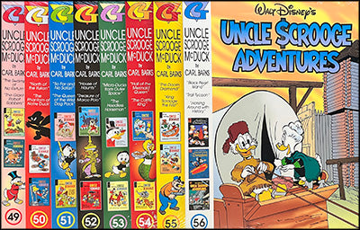 WALT DISNEY'S UNCLE SCROOGE ADVENTURES (Uncle Scrooge McDuck) #49-56