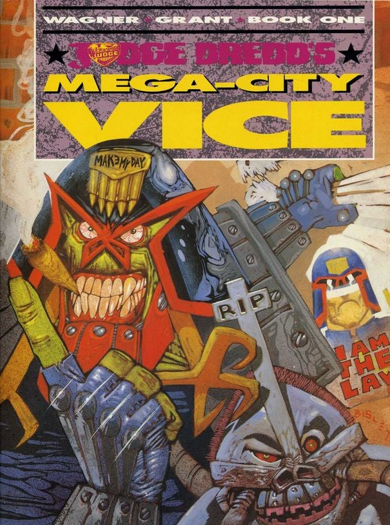 THE CHRONICLES OF JUDGE DREDD CURSED 1-2 EARTH MEGA-CITY VICE 1-3 Plus Two