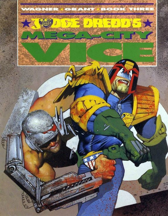 THE CHRONICLES OF JUDGE DREDD CURSED 1-2 EARTH MEGA-CITY VICE 1-3 Plus Two