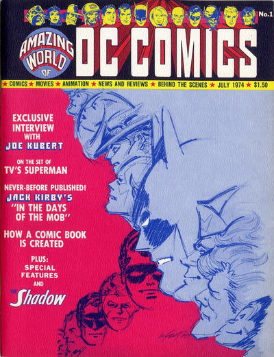 THE AMAZING WORLD OF DC COMICS Set of 11