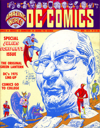 THE AMAZING WORLD OF DC COMICS Set of 11