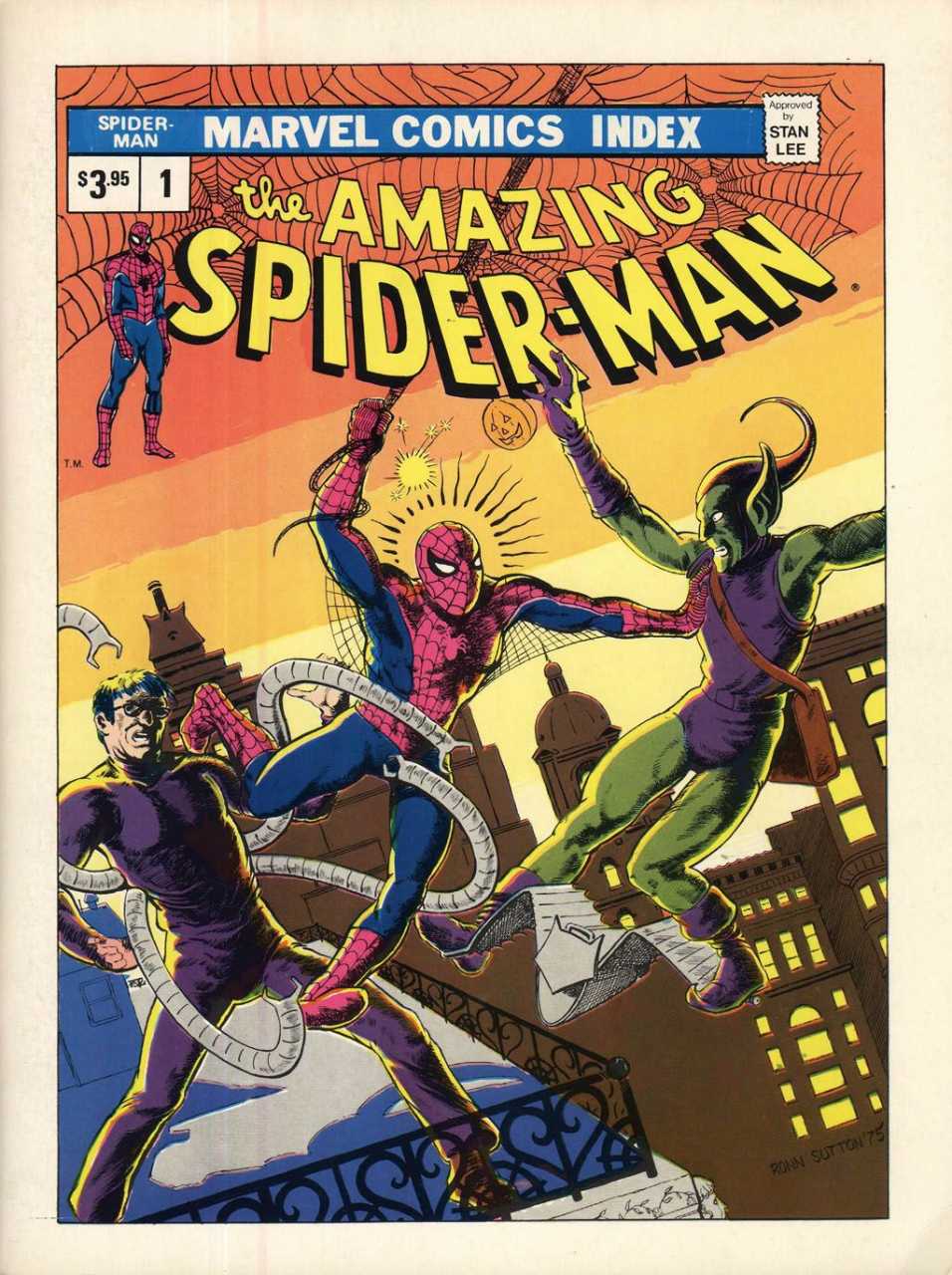 THE MARVEL COMICS INDEX #1-4 #6 #7A #8A-B Set of 8