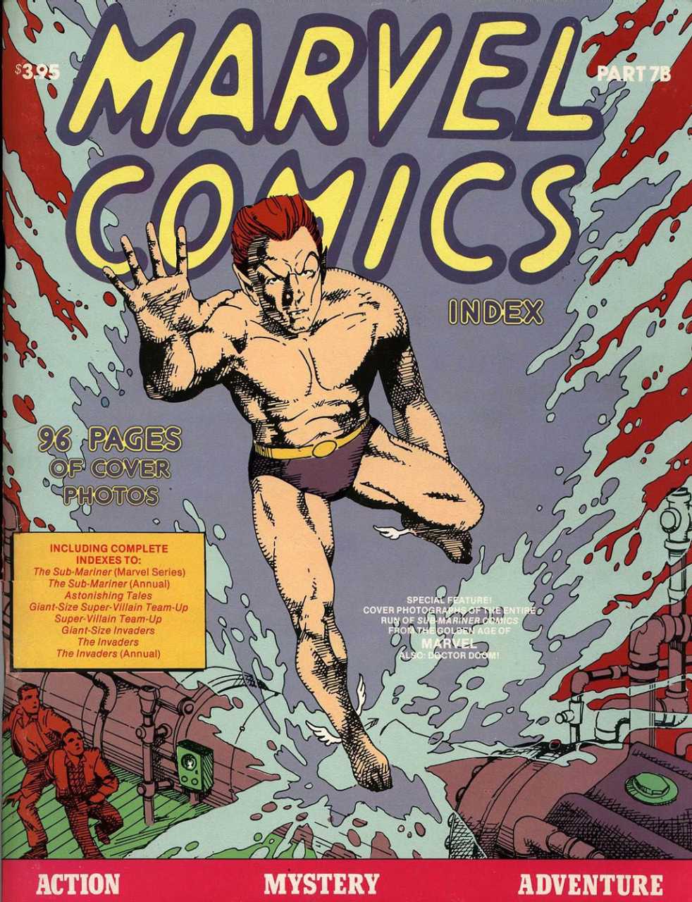 THE MARVEL COMICS INDEX #1-4 #6 #7A #8A-B Set of 8