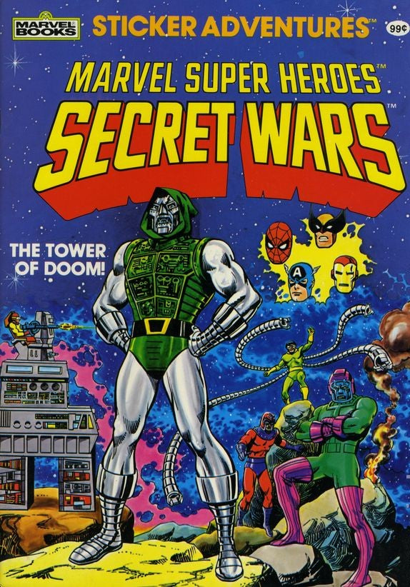DC & MARVEL COLORING ACTIVITY STICKER ADVENTURE & DICTIONARY Books Set of 5