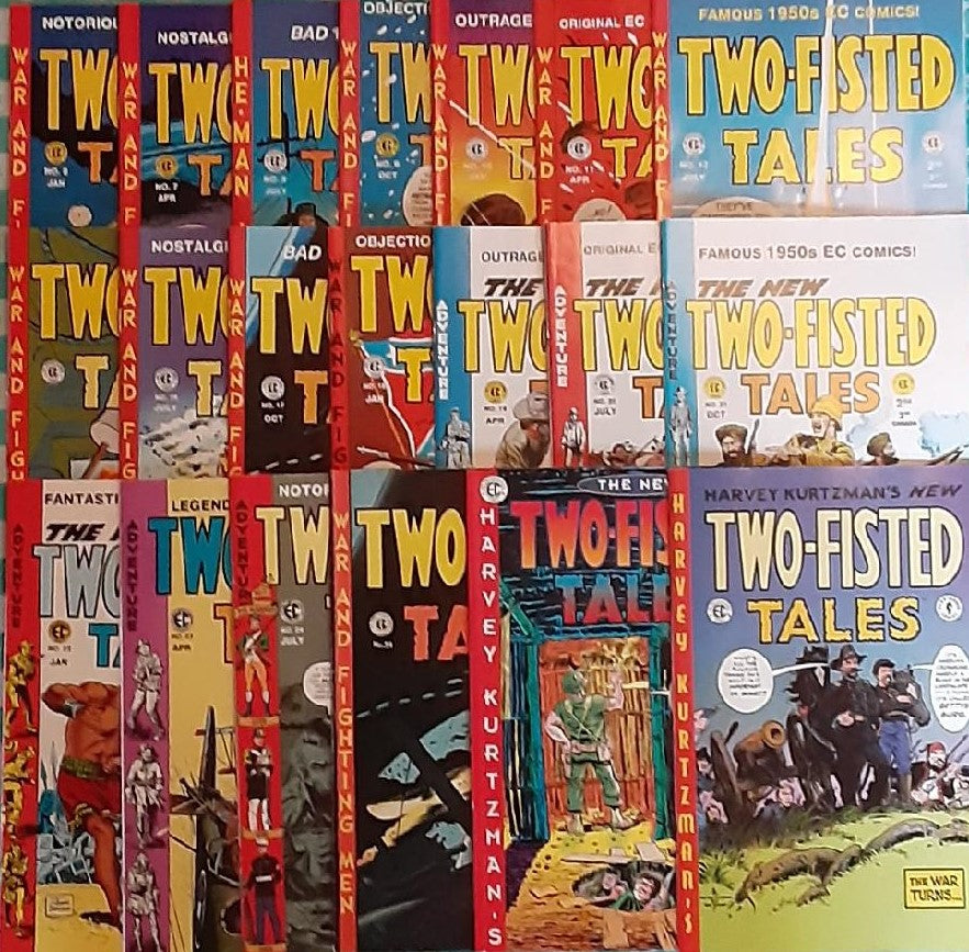 TWO FISTED TALES Reprints Plus NEW TWO FISTED TALES #1-2 (20 Issues)