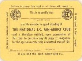EC FAN ADDICT KIT 1971 Reproduction