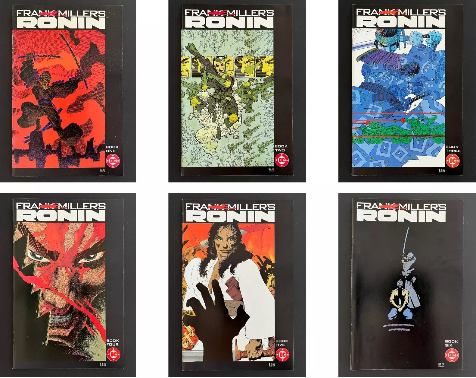 FRANK MILLER'S RONIN #1-6 COMPLETE