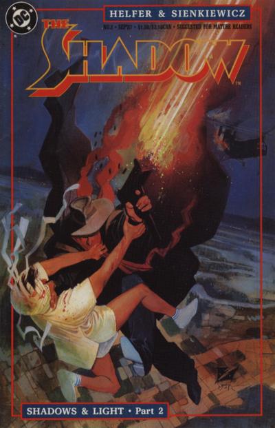 THE SHADOW SET OF SIX DC COMICS