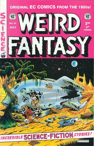 WEIRD FANTASY Cochran-Gemstone Reprints Set of 21