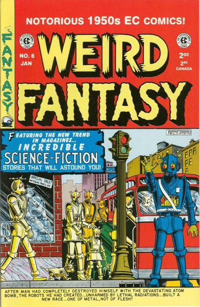 WEIRD FANTASY Cochran-Gemstone Reprints Set of 21