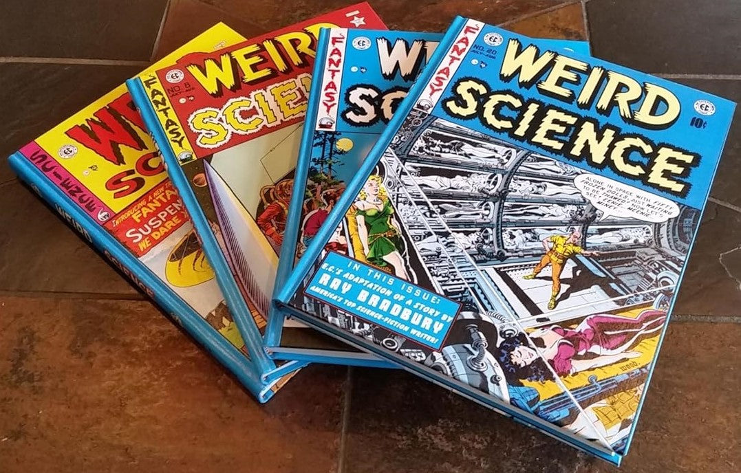 EC ARCHIVES Weird Science Complete 4 Volume Set Slipcase