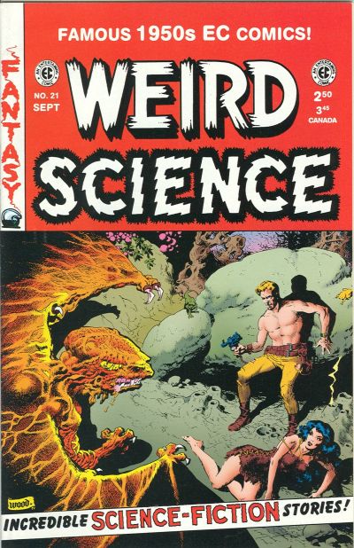WEIRD SCIENCE Russ Cochran-Gemstone EC Reprints Set of 22 Complete