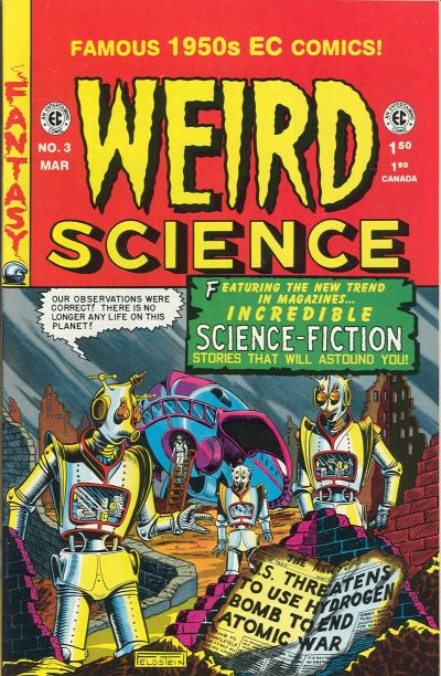 WEIRD SCIENCE Russ Cochran-Gemstone EC Reprints Set of 22 Complete