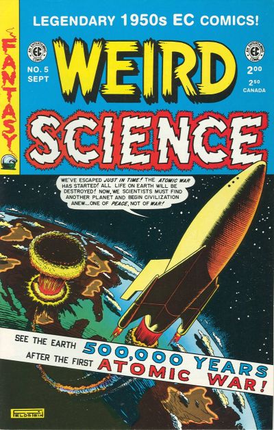 WEIRD SCIENCE Russ Cochran-Gemstone EC Reprints Set of 22 Complete