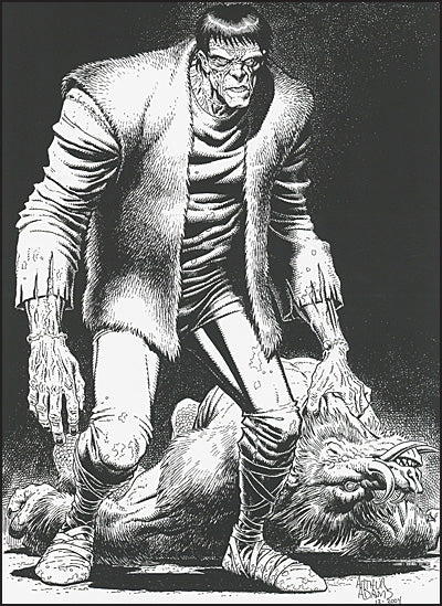 ARTHUR ADAMS SAMPLER V Signed