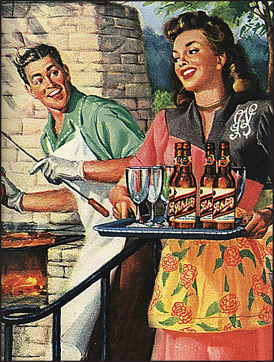 ALL AMERICAN ADS of the 40'S