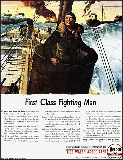 ALL AMERICAN ADS of the 40'S