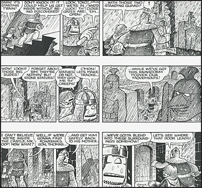 ALLEY OOP AND THE CAPTIVE PRINCE 1985 Dave Graue