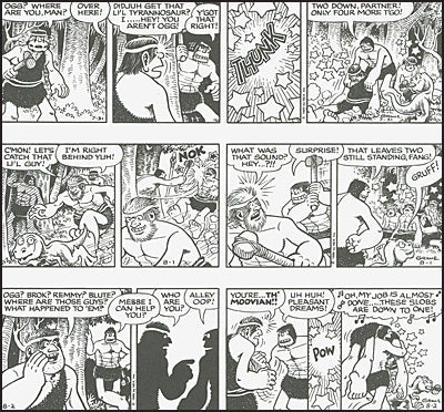 ALLEY OOP MEETS FANG 1989 Dave Graue