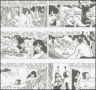 ALLEY OOP AND THE FIRE GODDESS 1996 Dave Graue