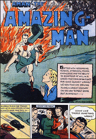 AMAZING MAN Volume 1 Hardcover