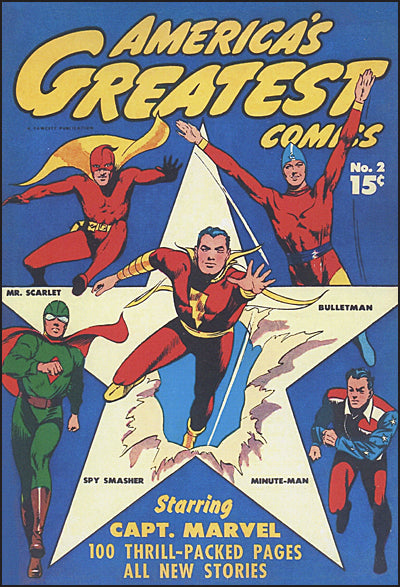 AMERICA'S GREATEST COMICS #2 Facsimile Edition