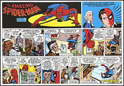 THE AMAZING SPIDER-MAN Classic Newspaper Comics 1977