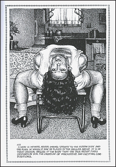 ART & BEAUTY Drawings By R. Crumb