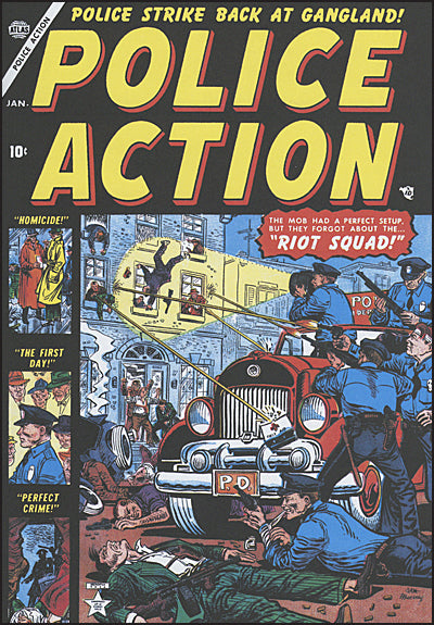 ATLAS COMICS LIBRARY Volume 5 Police Action