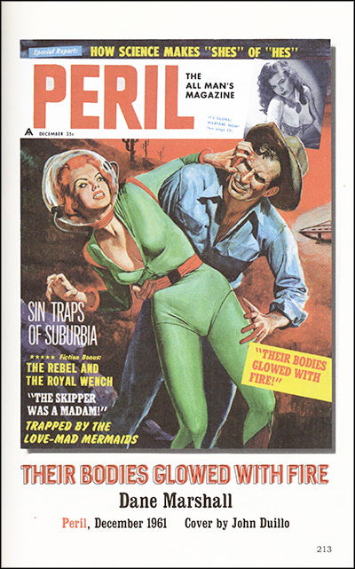 ATOMIC WEREWOLVES AND MAN-EATING PLANTS When Men's Adventure Magazines Got Weird Hardcover