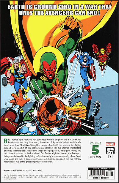 THE AVENGERS Epic Collection Volume 5 This Beachhead Earth
