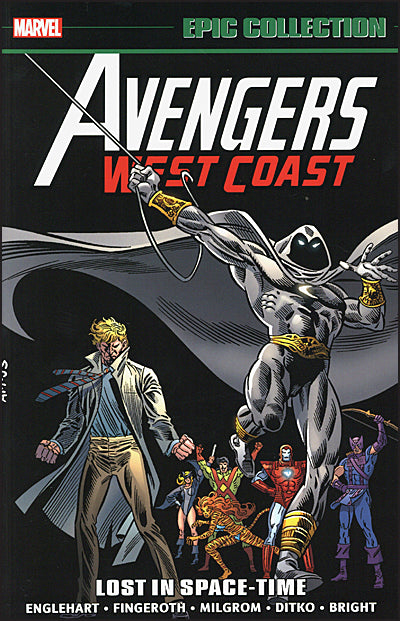 THE AVENGERS WEST COAST Epic Collection Volume 2 Lost in Space