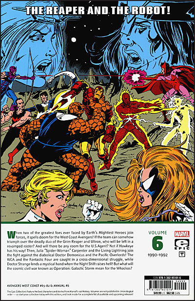 THE AVENGERS WEST COAST Epic Collection Volume 6 California Screaming
