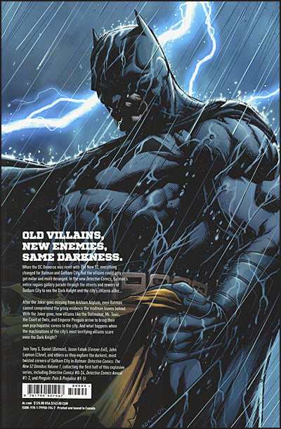 BATMAN DETECTIVE COMICS The New 52 Omnibus Volume 1