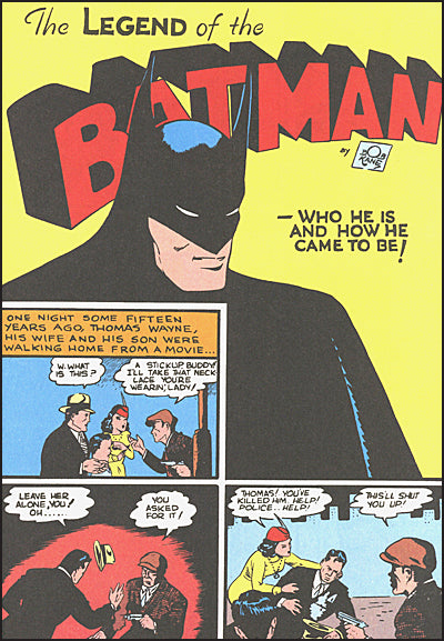 BATMAN #1 Facsimile Edition (1940)