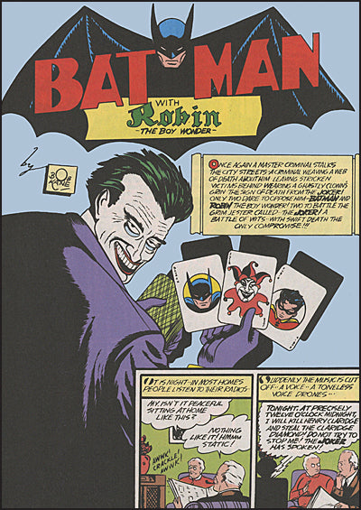 BATMAN #1 Facsimile Edition (1940)