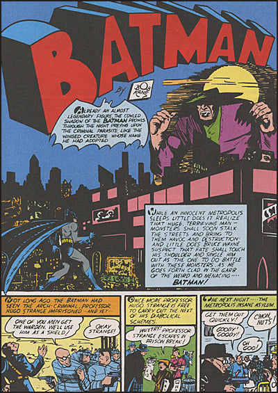 BATMAN #1 Facsimile Edition (1940)